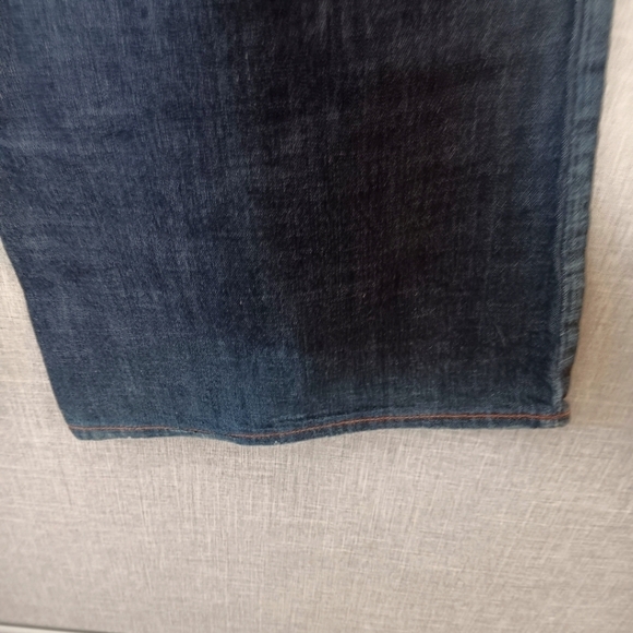 Guess Premium Y2K Low Rise Stretch Bootcut Jeans Womens 27 Blue Denim VTG Skater - Picture 6 of 8